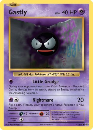 Gastly (047/108) [XY  Evolutions] Normal - Common