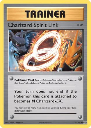 Charizard Spirit Link (075/108) [XY  Evolutions] Normal - Uncommon