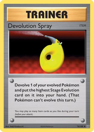 Devolution Spray (076/108) [XY  Evolutions] Normal - Uncommon