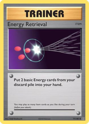 Energy Retrieval (077/108) [XY  Evolutions] Normal - Uncommon