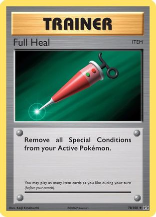 Full Heal (078/108) [XY  Evolutions] Normal - Uncommon