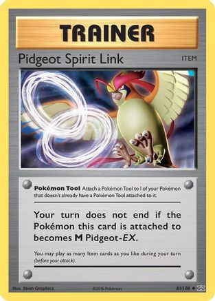 Pidgeot Spirit Link (081/108) [XY  Evolutions] Normal - Uncommon