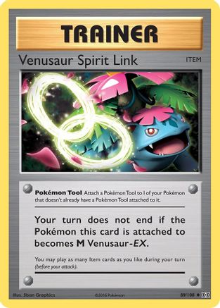 Venusaur Spirit Link (089/108) [XY  Evolutions] Normal - Uncommon