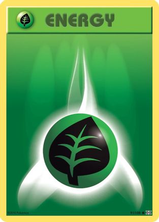 Grass Energy (091/108) [XY  Evolutions] Normal - Common