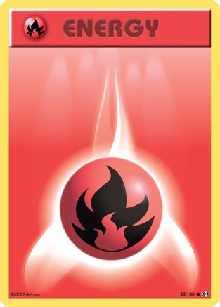 Fire Energy (092/108) [XY  Evolutions] Normal - Common