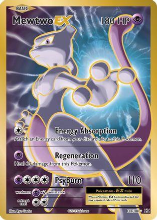 Mewtwo EX (Full Art) 103  - Holofoil XY  Evolutions - Ultra Rare