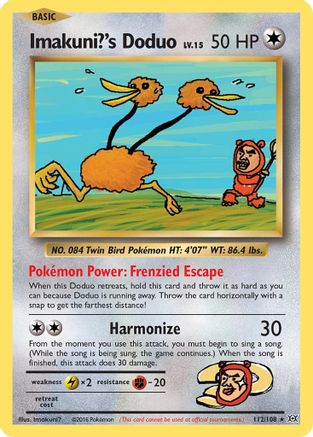 Imakuni?'s Doduo (112/108) [XY  Evolutions] Normal - Secret Rare