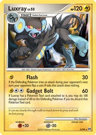 Luxray - 5/99/099  Deck Exclusives - Rare