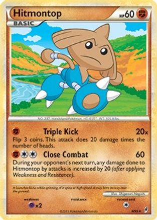 Hitmontop (Call of Legends) (8/095) [Deck Exclusives] Normal - Rare