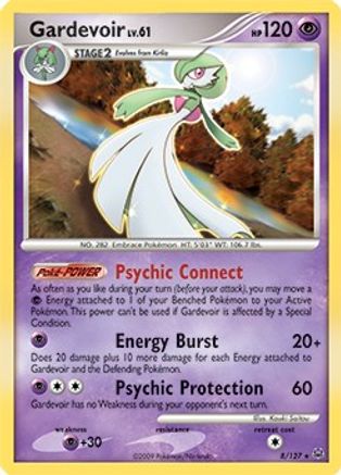 Gardevoir (DPPt Platinum) (8/127) [Deck Exclusives] Normal - Rare