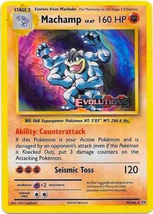Machamp (XY Evolutions Prerelease)  - Holofoil XY Promos - Promo
