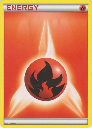 Fire Energy (2013 Unnumbered) [Deck Exclusives] Holofoil - Common