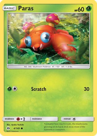 Paras 004  SM Base Set - Common