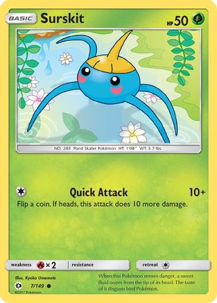 Surskit (007/149) [SM Base Set] Normal - Common