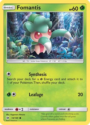 Fomantis (014/149) [SM Base Set] Normal - Common