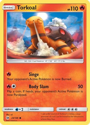 Torkoal (023/149) [SM Base Set] Normal - Common