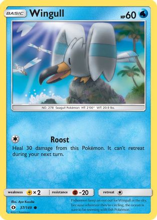 Wingull (037/149) [SM Base Set] Normal - Common