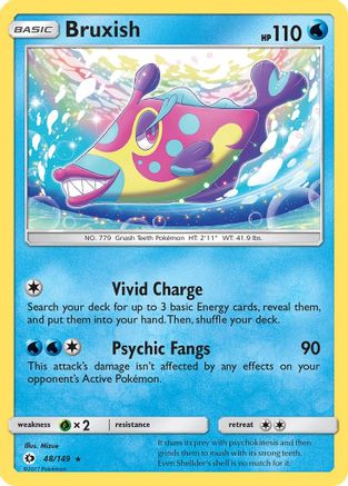 Bruxish (048/149) [SM Base Set] Normal - Rare
