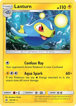 Lanturn (050/149) [SM Base Set] Normal - Rare