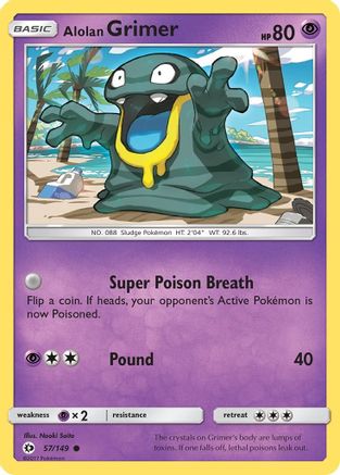 Alolan Grimer (057/149) [SM Base Set] Normal - Common