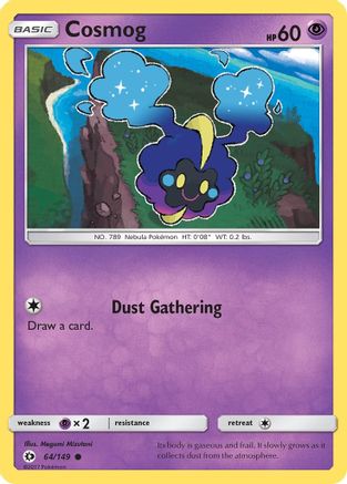 Cosmog (064/149) [SM Base Set] Reverse Holofoil - Common