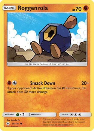 Roggenrola (069/149) [SM Base Set] Normal - Common