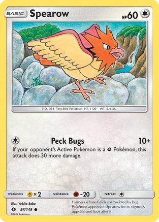 Spearow (097/149) [SM Base Set] Normal - Common