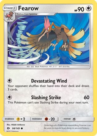 Fearow (098/149) [SM Base Set] Normal - Common
