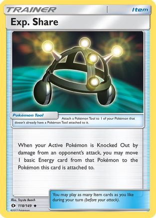 Exp. Share (118/149) [SM Base Set] Normal - Uncommon