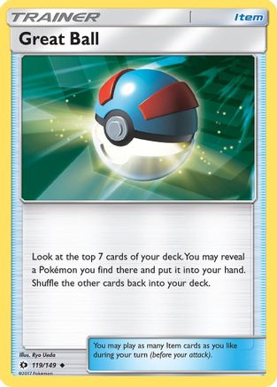 Great Ball (119/149) [SM Base Set] Normal - Uncommon