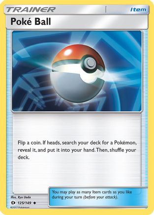 Poke Ball (125/149) [SM Base Set] Normal - Uncommon