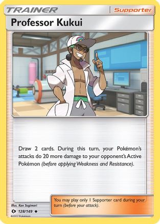 Professor Kukui (128/149) [SM Base Set] Normal - Uncommon