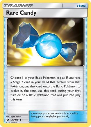 Rare Candy (129/149) [SM Base Set] Normal - Uncommon
