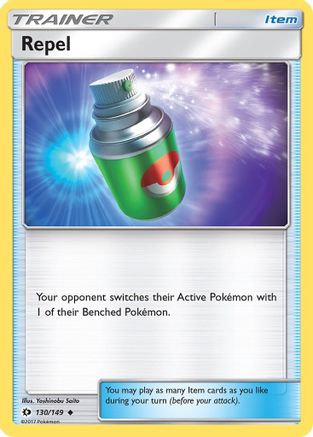 Repel (130/149) [SM Base Set] Normal - Uncommon