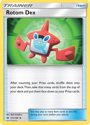 Rotom Dex (131/149) [SM Base Set] Normal - Uncommon