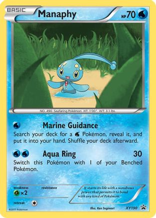 Manaphy (XY190/211) [XY Promos] Holofoil - Promo