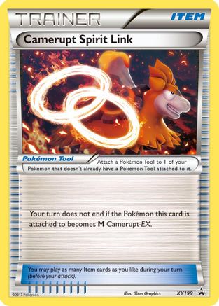 Camerupt Spirit Link - XY199 (XY199/211) [XY Promos] Normal - Promo