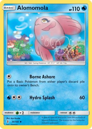 Alomomola (036/145) [SM  Guardians Rising] Normal - Uncommon