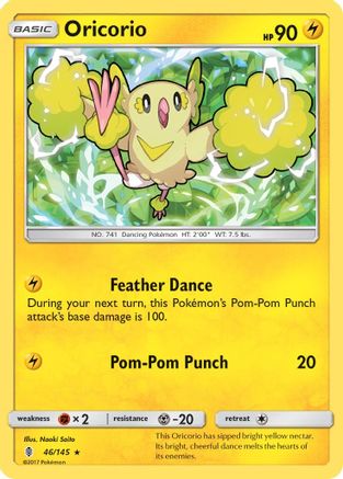 Oricorio (46) (46) 046  SM  Guardians Rising - Rare