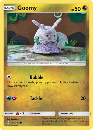 Goomy (094/145) [SM  Guardians Rising] Reverse Holofoil - Common