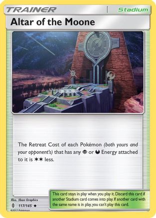 Altar of the Moone (117/145) [SM  Guardians Rising] Normal - Uncommon