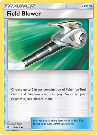 Field Blower (125/145) [SM  Guardians Rising] Reverse Holofoil - Uncommon