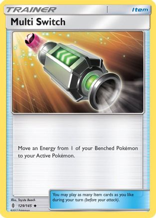Multi Switch 129/145  SM  Guardians Rising - Uncommon