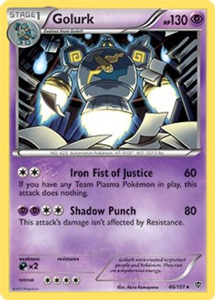 Golurk (BW Plasma Blast) (46/101) [Deck Exclusives] Normal - Rare