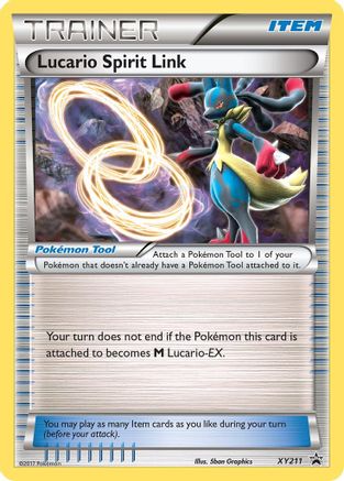Lucario Spirit Link (XY211/211) [XY Promos] Normal - Promo