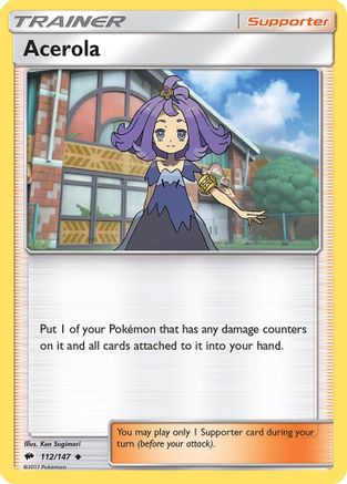 Acerola (112/147) [SM  Burning Shadows] Normal - Uncommon