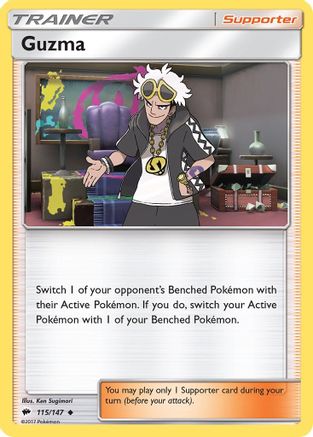 Guzma (115/147) [SM  Burning Shadows] Normal - Uncommon