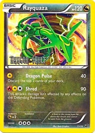 Rayquaza (Dragon Vault) (11/20) [Blister Exclusives] Holofoil - Promo