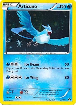 Articuno (Next Destinies) (27/99) [Blister Exclusives] Holofoil - Promo