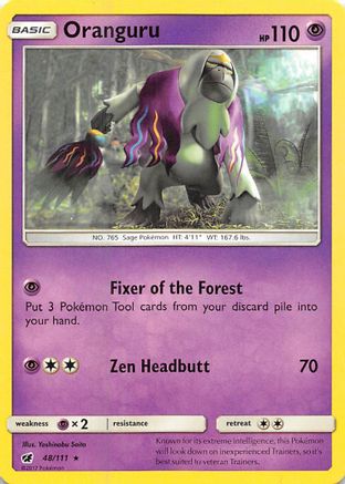 Oranguru 048  SM  Crimson Invasion - Rare
